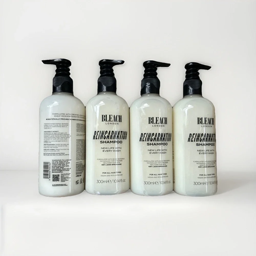 Bleach London‎ Reincarnation Bond Restoring Shampoo 10.14oz PACK OF 4